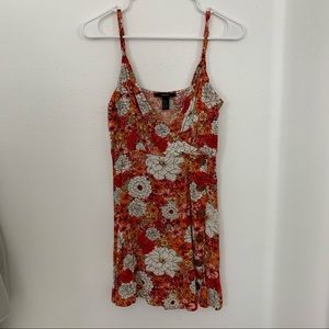 Floral F21 mini flowy dress